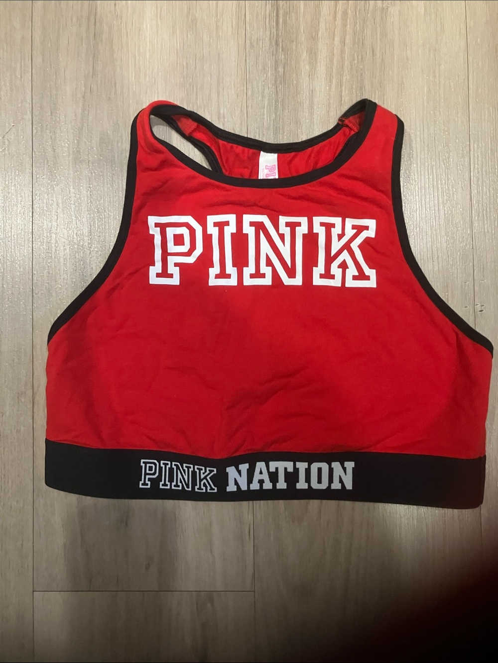 Victoria’s Secret Pink racerback bralette size Large
